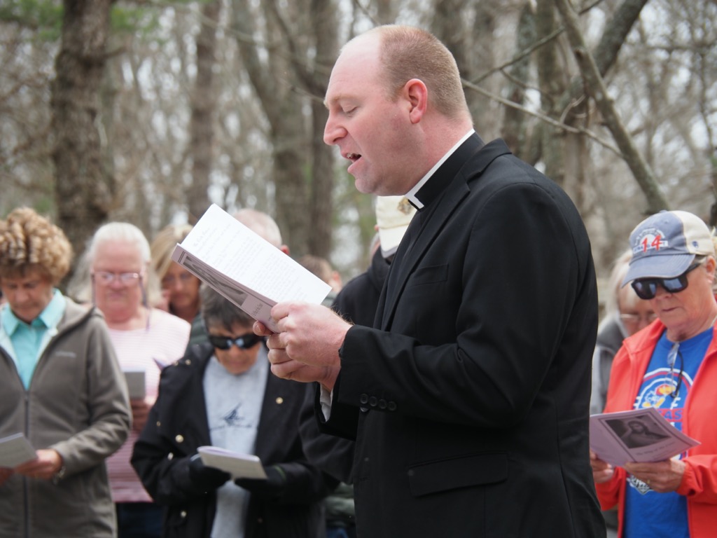 Stations of the Cross at St Philippine Duchesne on April 15, 2022